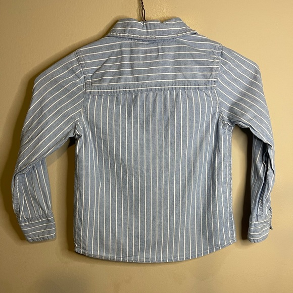 Oshkosh Boys Button Down Long-sleeve Shirt - Picture 4 of 4